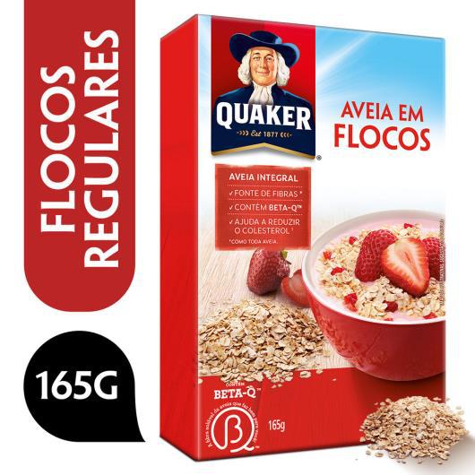 AVEIA QUAKER FLOCOS REGULAR  165G