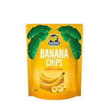 BANANA CHIPS MAGARIO ACUCAR/CANELA 50G