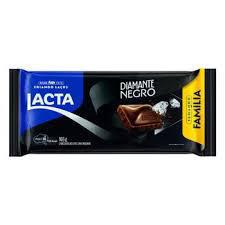 CHOCOLATE LACTA DIAM NEGRO 165G