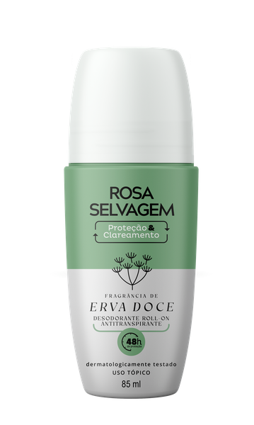 DES CR ANT ERVA DOCE ROSA SELVAGEM 85ML