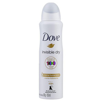 DESODORANTE DOVE AERO DRY INVISIBLE 150ML-PAI