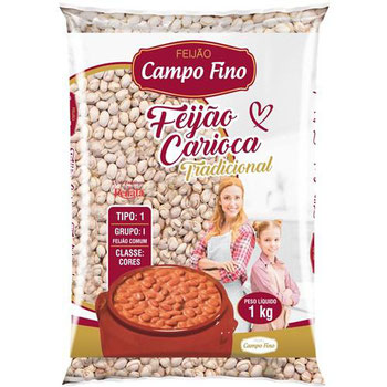FEIJAO CARIOCA CAMPO FINO 1KG