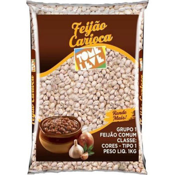 FEIJAO CARIOCA TOME LEVE 1KG