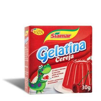 GELATINA SIAMAR CEREJA 20G