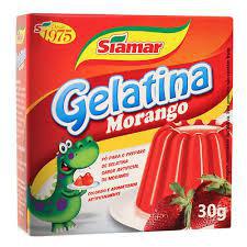 GELATINA SIAMAR MORANGO 20G-PAI