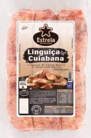 LING CUIABANA ESTRELA BOV/SUINO C/QUEIJO 600G