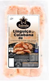 LING CUIABANA ESTRELA FRANGO C/QUEIJO 600G