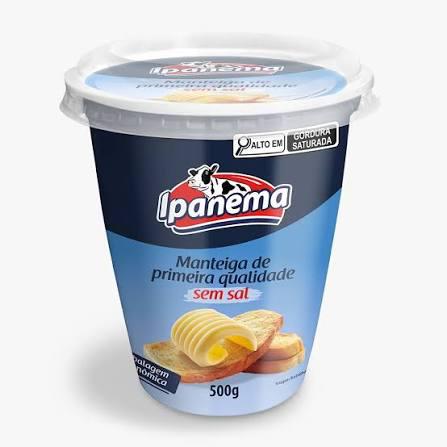 MANTEIGA IPANEMA S/SAL 500G