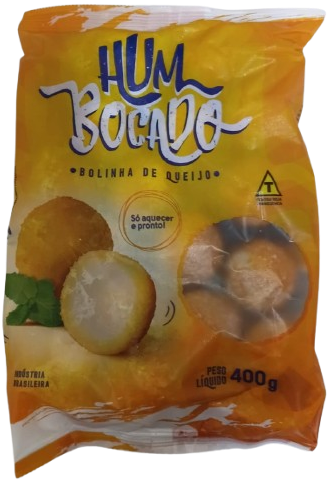MINI BOLINHA DE QUEIJO HUM BOCADO 400G