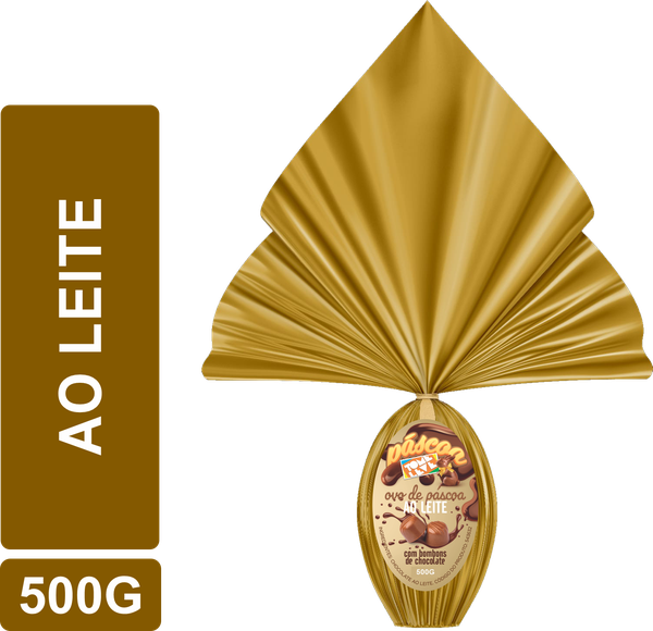 OVO PASCOA TOME LEVE AO LEITE 500G
