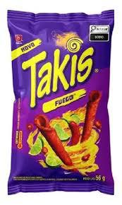 SALGADINHO TAKIS FUEGO 56G - P