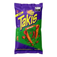 SALGADINHO TAKIS HOT CHILLI 56G
