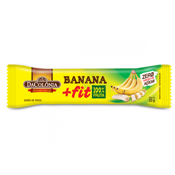 Banana + Fit 22g 100% Fruta Dacolonia