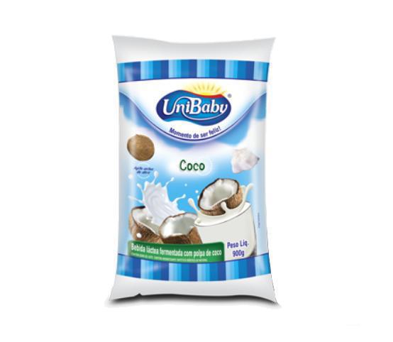 Bebida Lactea Pacote 850g Coco Unibaby