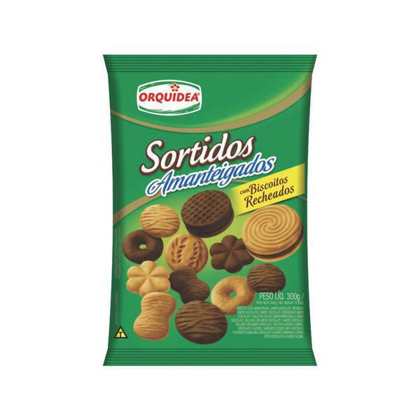 Biscoito Amanteigado 300g Sortidos Orquidea