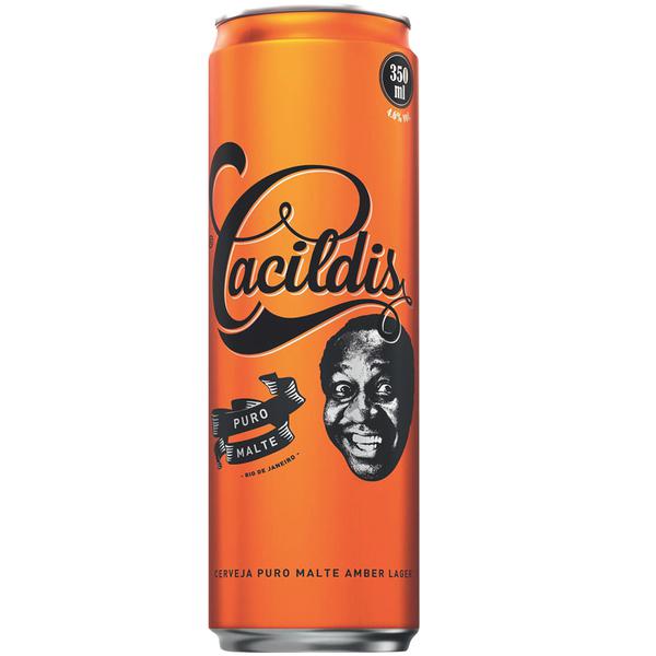 Cerveja Lata 350ml Puro Malte Cacildis