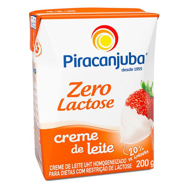 Creme De Leite 200g Zero Lactose Piracanjuba