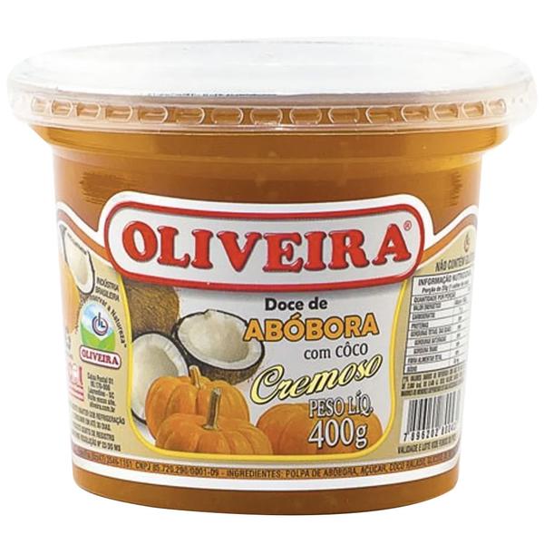 Doce De Frutas 400g Abobora Com Coco Oliveira