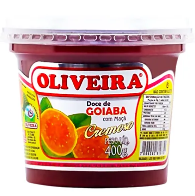 Doce De Frutas 400g Goiaba Oliveira