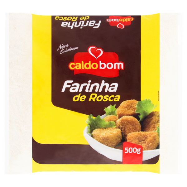 Farinha De Rosca 500g  Caldo Bom