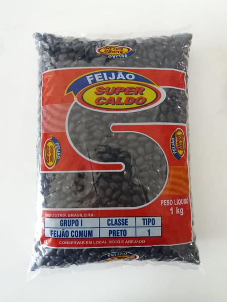 Feijao 1kg Preto Super Caldo