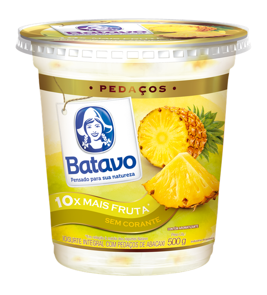 Iogurte 500g Abacaxi Unibaby
