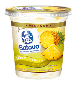 Iogurte 500g Abacaxi Unibaby