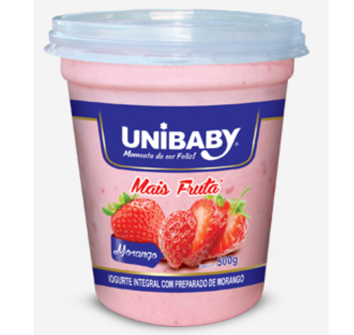 Iogurte 400g Frutas Vermelhas Unibaby