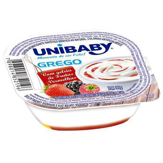 Iogurte Pouch 90g Morango Kids Unibaby