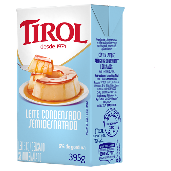 Leite Condensado 395g Tp Tirol