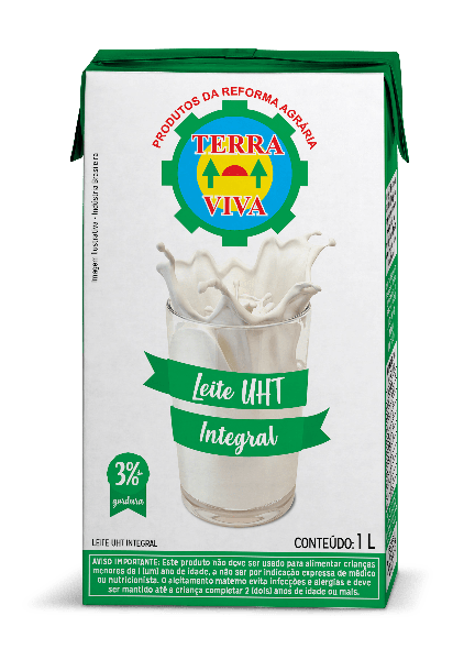 Leite Longa Vida 1l Integral Terra Viva