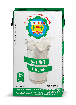Leite Longa Vida 1l Integral Terra Viva
