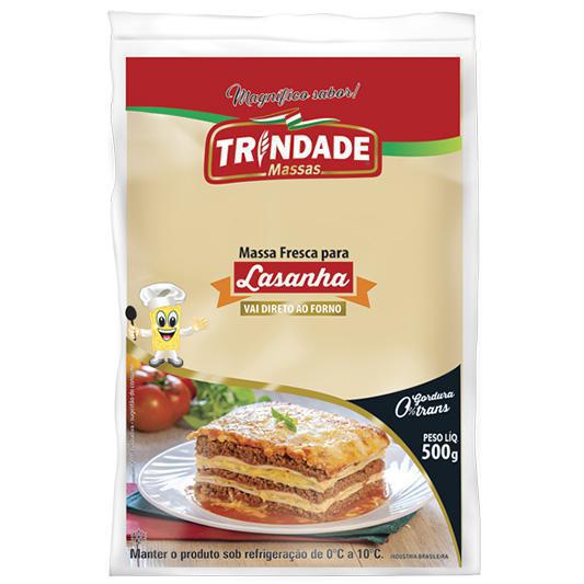 Massa De Lasanha 500g  Trindade