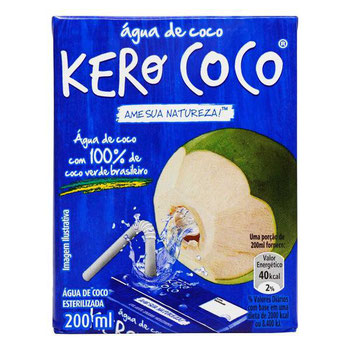 ÁGUA DE COCO KERO COCO 200ML