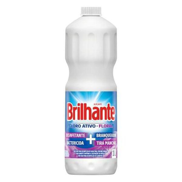 ÁGUA SANITÁRIA BRILHANTE FLORAL 1L