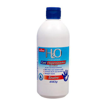 ÁLCOOL EM GEL H2O NEUTRO 440G