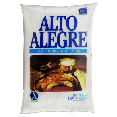 AÇÚCAR CRISTAL ALTO ALEGRE 2KG