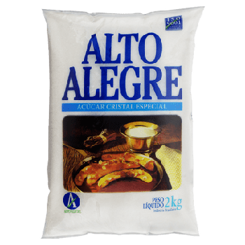 AÇÚCAR CRISTAL ALTO ALEGRE 2KG