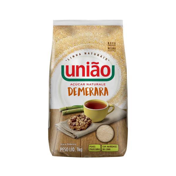 AÇÚCAR DEMERARA UNIÃO 1KG