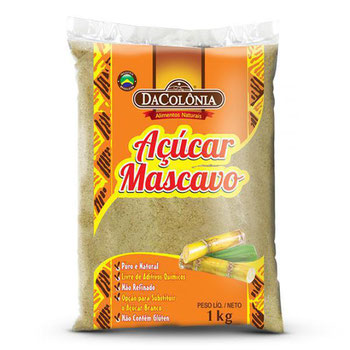 AÇÚCAR MASCAVO DACOLÔNIA 500G
