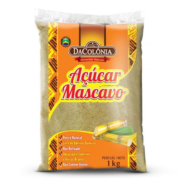 AÇÚCAR MASCAVO DACOLÔNIA 500G