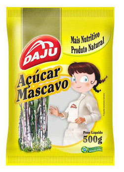 AÇÚCAR MASCAVO DAJU 500G