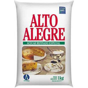 AÇÚCAR REFINADO ALTO ALEGRE 1KG