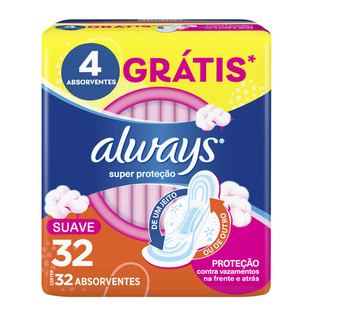 ABS ALWAYS SUPER PROTEÇÃO SUAVE C/ 32