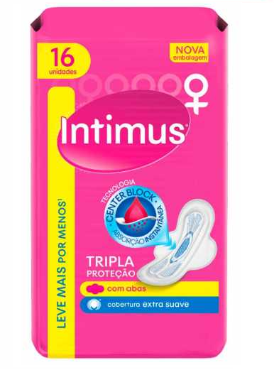 ABS INTIMUS TRIPLA PROTEÇÃO SUAVE LV 16