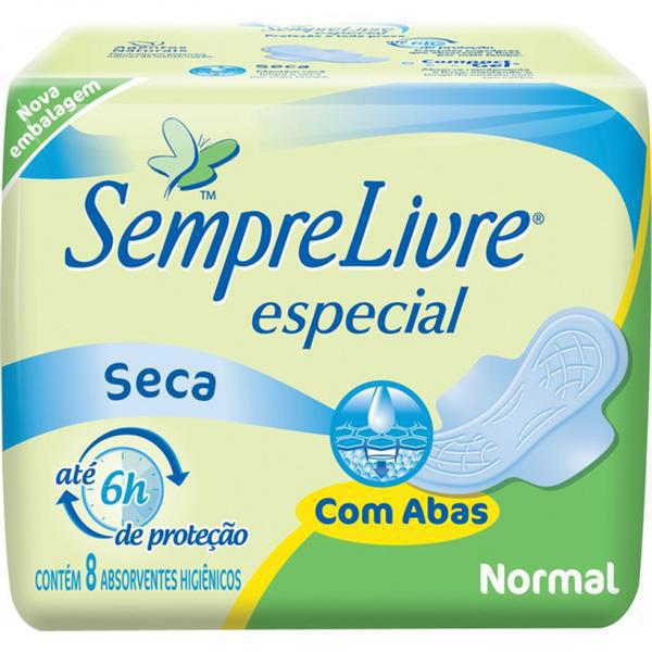 ABS SEMPRE LIVRE NOITE DIA SECA C/ 8