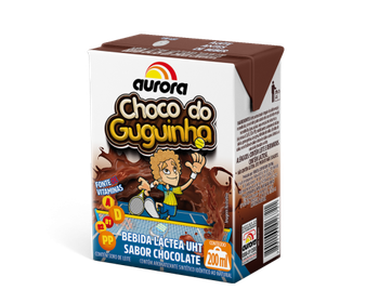 ACHOCOLATADO AURORA CHOCO GUGUINHA 200ML 2672