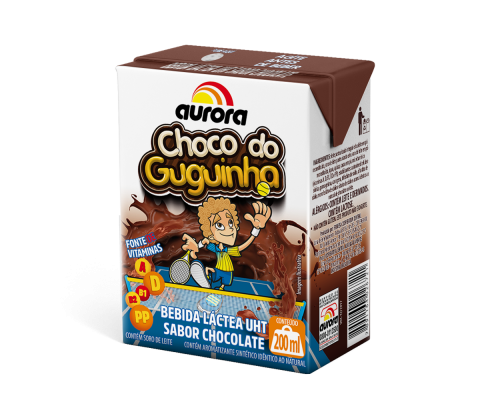 ACHOCOLATADO AURORA CHOCO GUGUINHA 200ML