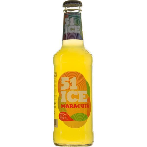 AGUARDENTE 51 ICE MARACUJÁ 275ML