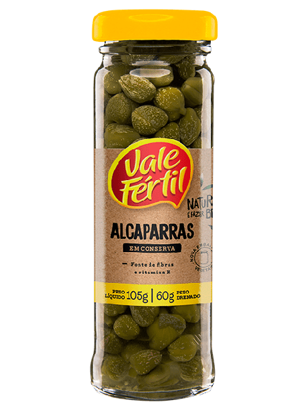 ALCAPARRAS VALE FÉRTIL VIDRO 6OG